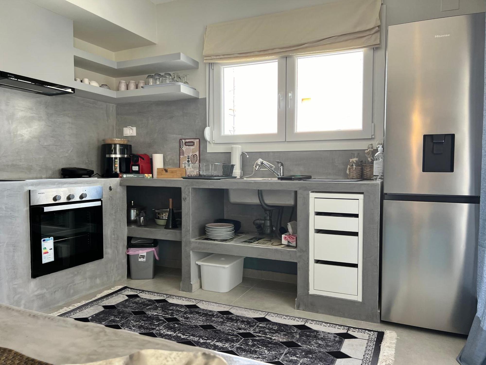 Modern Family Retreat Apartment Волос Екстериор снимка