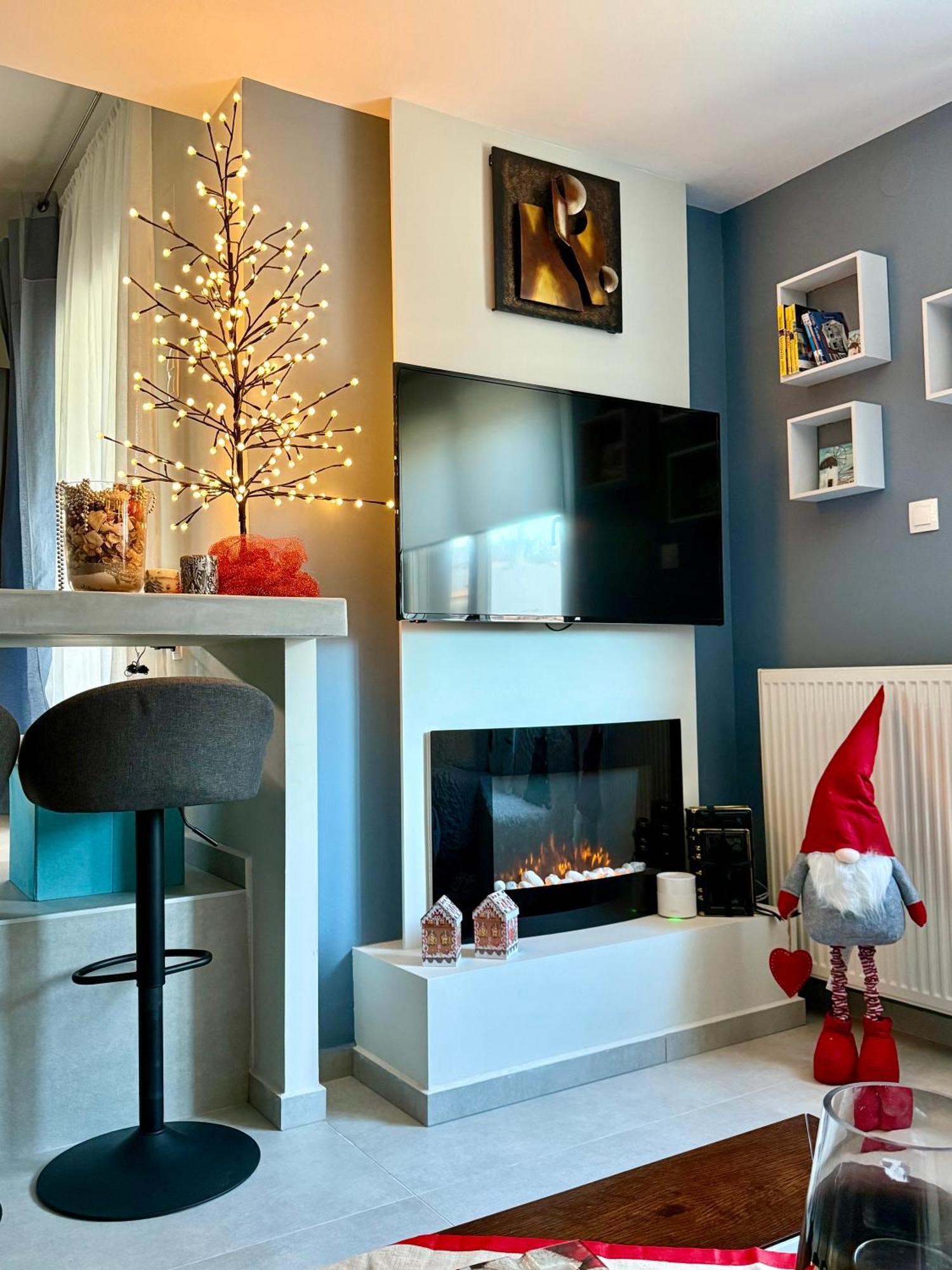 Modern Family Retreat Apartment Волос Екстериор снимка